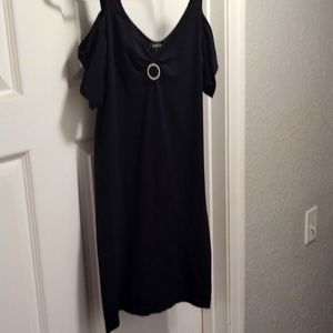 little black dress size medium Bebe. very short very tight.